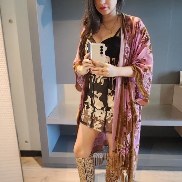 Free People Burnout Duster - Sage - OS - Picture 14 of 16